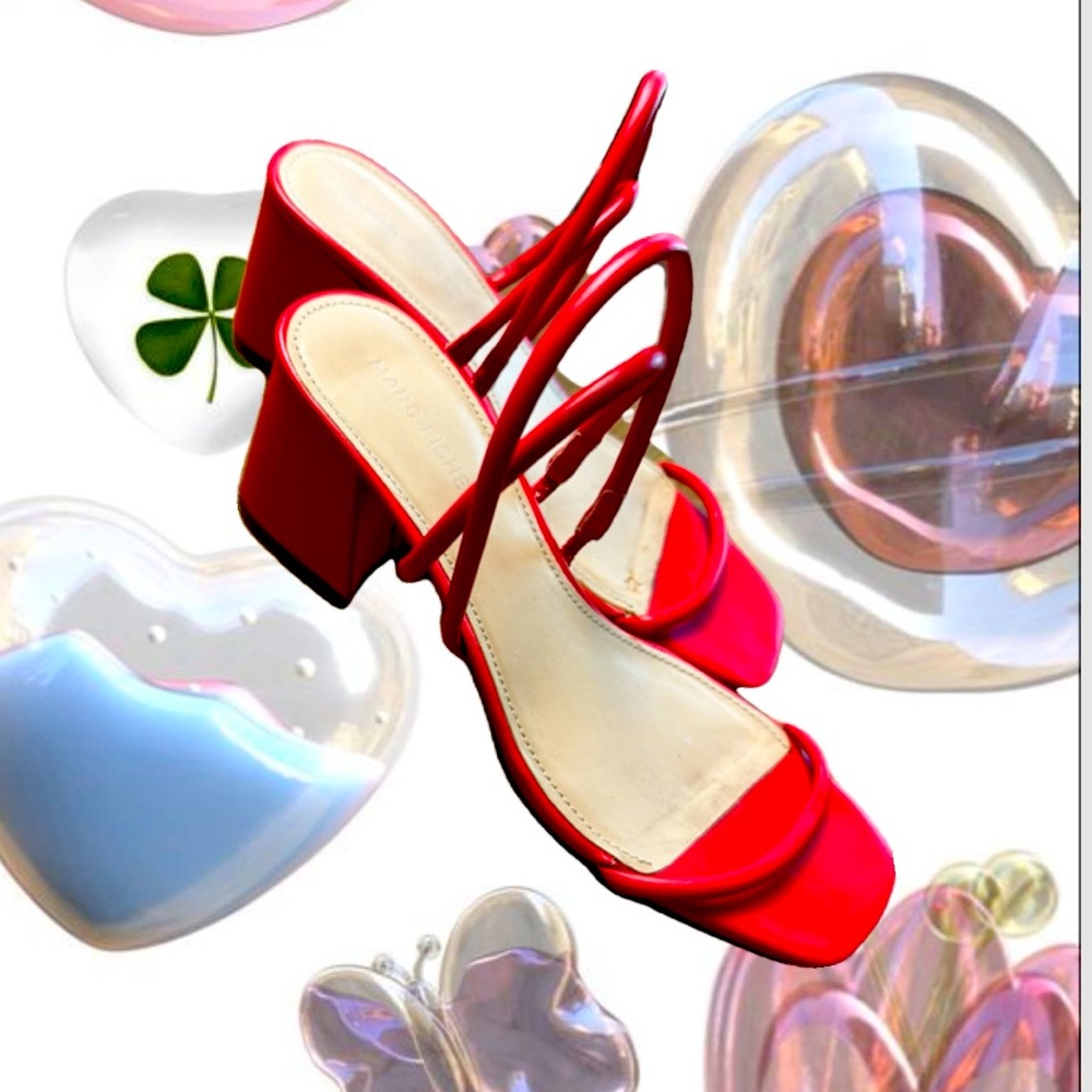 Marc Fisher Galvan Dress open toed block heel Sandals